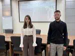 Stanislava and Ilia successfully defended their bachelor’s degrees